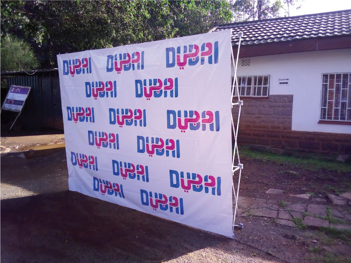 Backdrop banner Kenya near me for hire