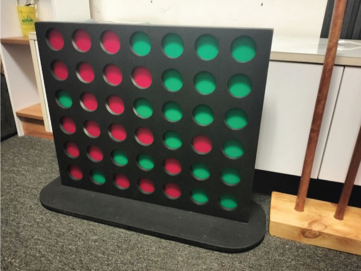 Connect four game hire in kenya