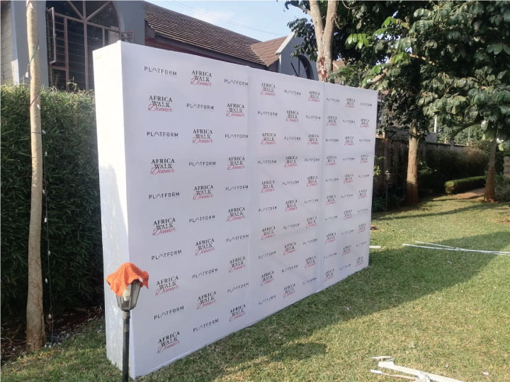 Backdrop Banner Kenya | affordable, custom for hire or buy