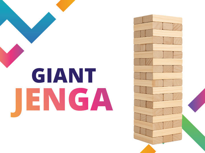 outdoor Interactive Games Kenya | Giant Jenga