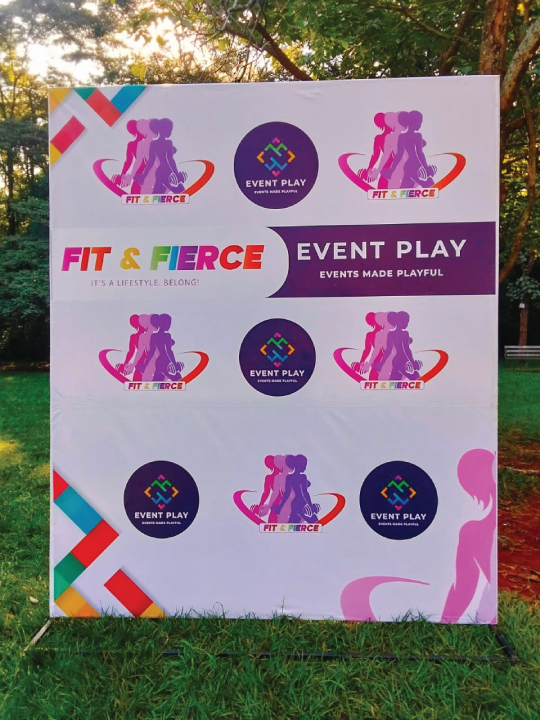 Backdrop banner hire in Kenya for weddings and events