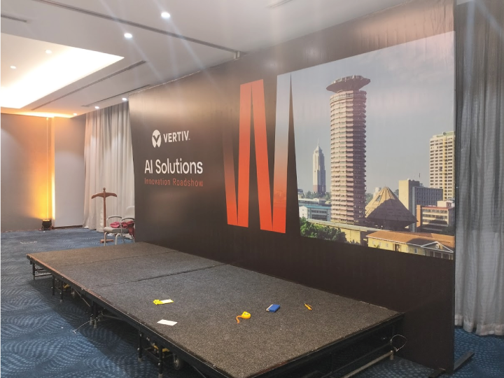 Corporate backdrop banner rentals Kenya