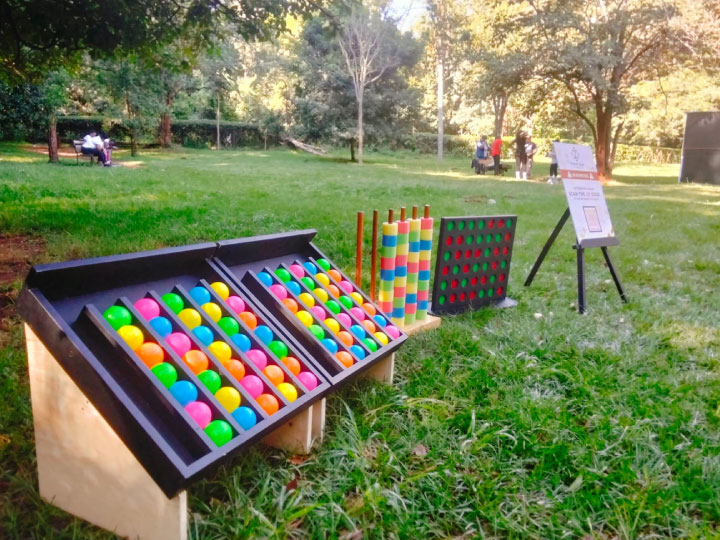 outdoor Interactive games setup Kenya