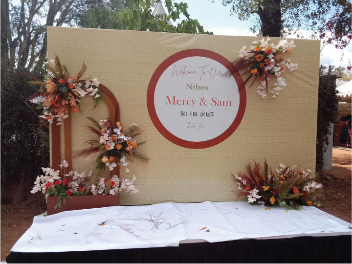 african traditional wedding stage kenya