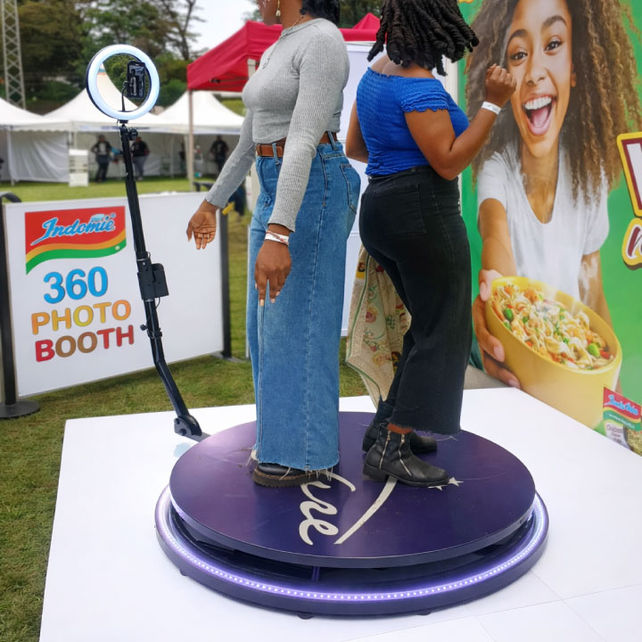 360 photobooth hire Nairobi Kenya
